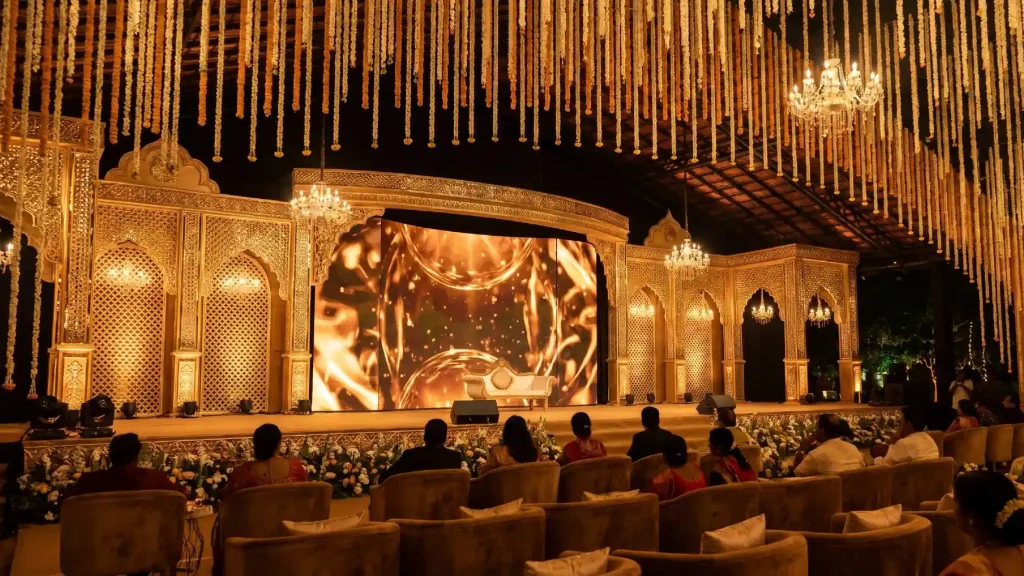 Golden Stage Setup